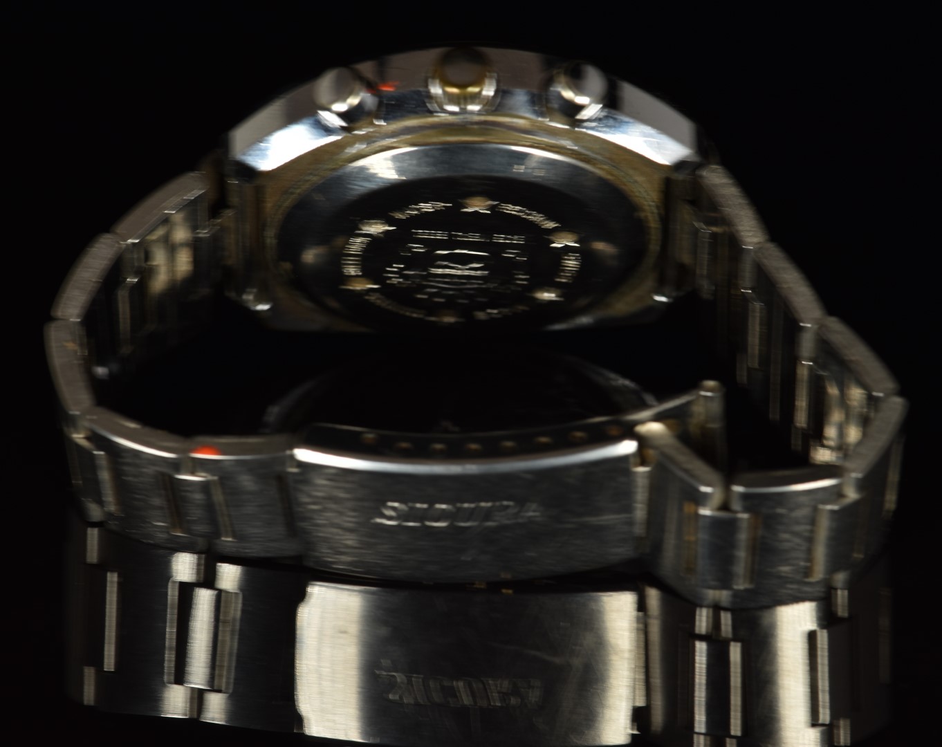 Sicura (Breitling) gentleman's chronograph wristwatch with date aperture, luminous hour and - Image 3 of 3