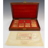 Pobjoy Mint Limited Edition (475/5000) hallmarked silver gilt Churchill commemorative ingots,