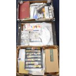 A large collection of GB and world mint and used stamps in albums, folders, stockbooks and loose