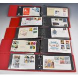 A large collection of GB, Commonwealth and world stamps and first day covers in various folders,