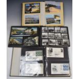 Large collection of various PHQ cards, postcards etc in albums and folders