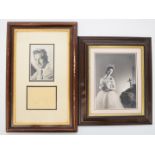 Margot Fonteyn signed photograph together with Danny Kaye example