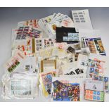 Isle of Man and Gibraltar mint and used stamps including many still in Royal Mail envelopes, loose