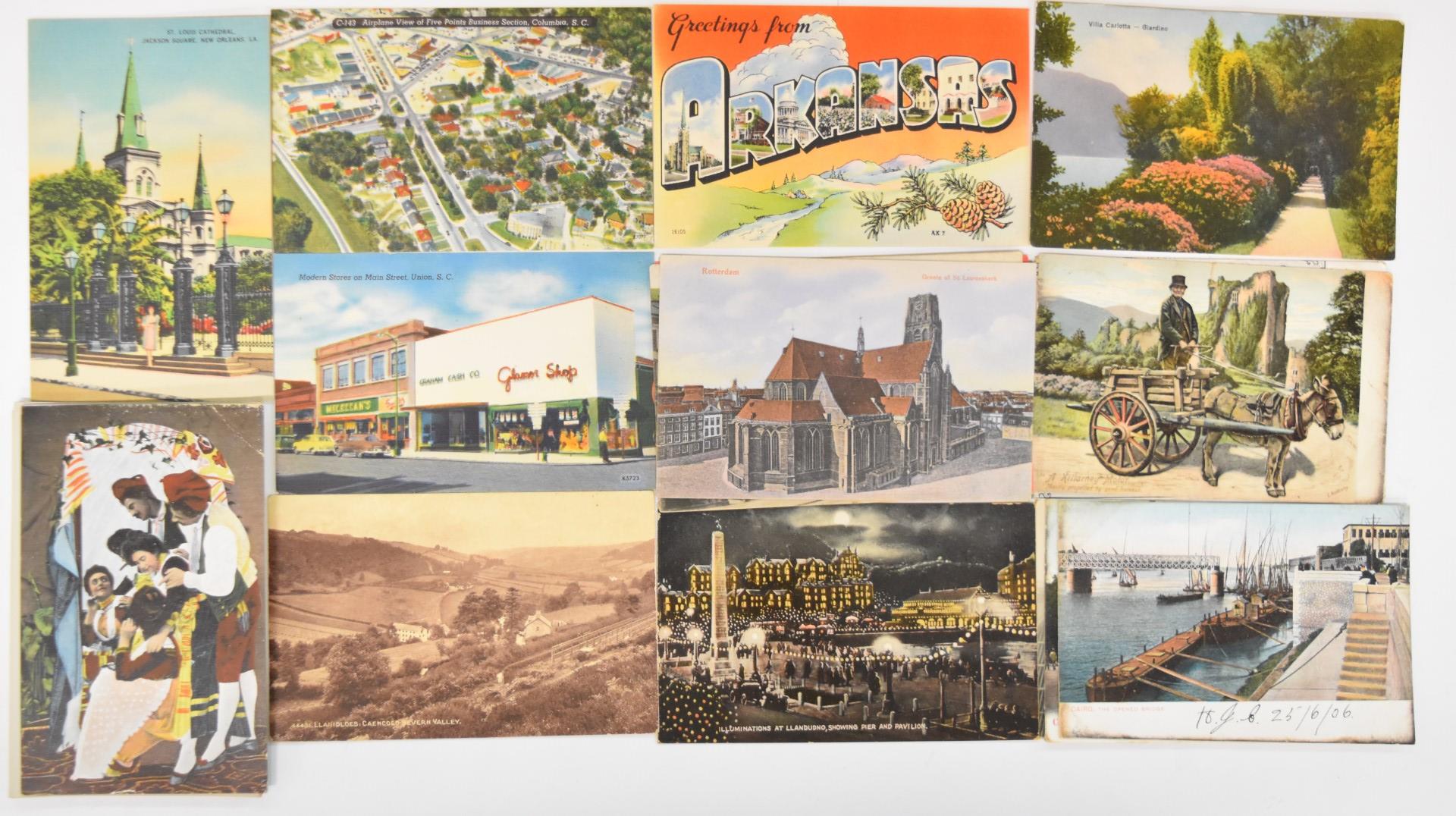 Approximately 1800 early 20thC and later topographical postcards, mostly relating to overseas - Image 3 of 4