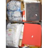 A very large GB and world mint and used stamp collection in albums, folders, bags, presentation
