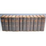 Charles Dickens Novels comprising 18 works in 12 volumes, published Odhams Press (1930s) illustrated