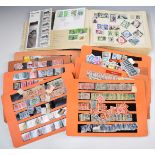 A large collection of GB and world stamps including France, Germany, Spain, Russia etc with much