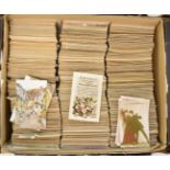 Approximately 2500 early 20thC and later postcards to include greetings, portraits, animals, floral,