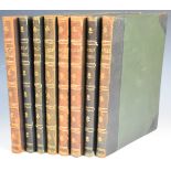 The Play Pictorial (bound volumes) (c1910s) comprising 8 volumes of bound folio numbers full of