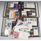 Two albums of GB first day covers 1940-81 together with a quantity of loose regional and high face