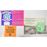CND / Greenham Common and women's political activism posters comprising CND Children's Party,