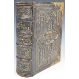 [Binding] The Illustrated National Family Bible with the Commentaries of Scott & Henry containing