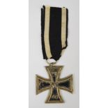 German WW1 Iron Cross, with ribbon