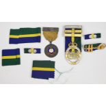 British Army Efficiency Decoration EIIR, Territorial and Volunteer Reserve Medal stamped to