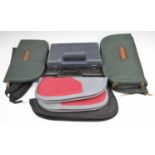 Twelve pistol or revolver carry cases including two hard examples, Gunlugga, Beretta, Allen etc.