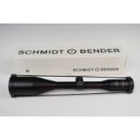 Schmidt & Bender 8x56 air rifle or similar scope, in original box.