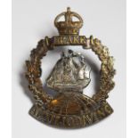 Royal Navy, Royal Navy Division Drake Battalion cap badge
