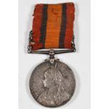 British Army Queen's South Africa Medal with clasp for Cape Colony, named to 11275 Pte E Breewood,