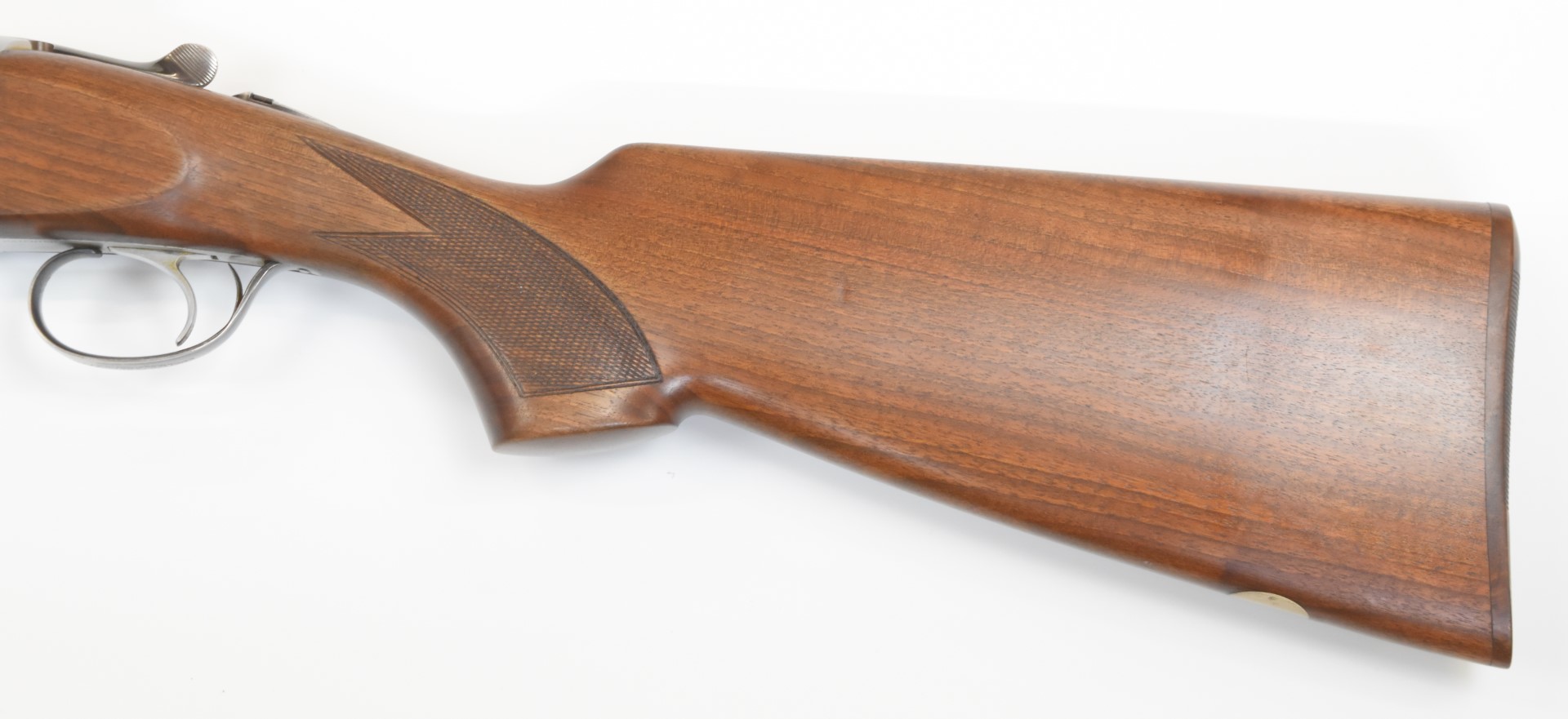 Beretta S685E 12 bore over and under ejector shotgun with engraved lock, underside, trigger guard, - Image 8 of 11