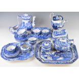 Spode Italian pattern dinner, tea and decorative ware including, teapot, coffee pot and Chinese