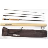 Sage RPL 996-4 graphite III travel fly fishing rod 9'6" #9, in metal tube