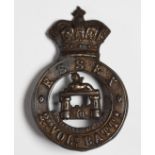 British Army 2nd (Colchester) Volunteer Battalion Essex Regiment Victorian Glengarry badge