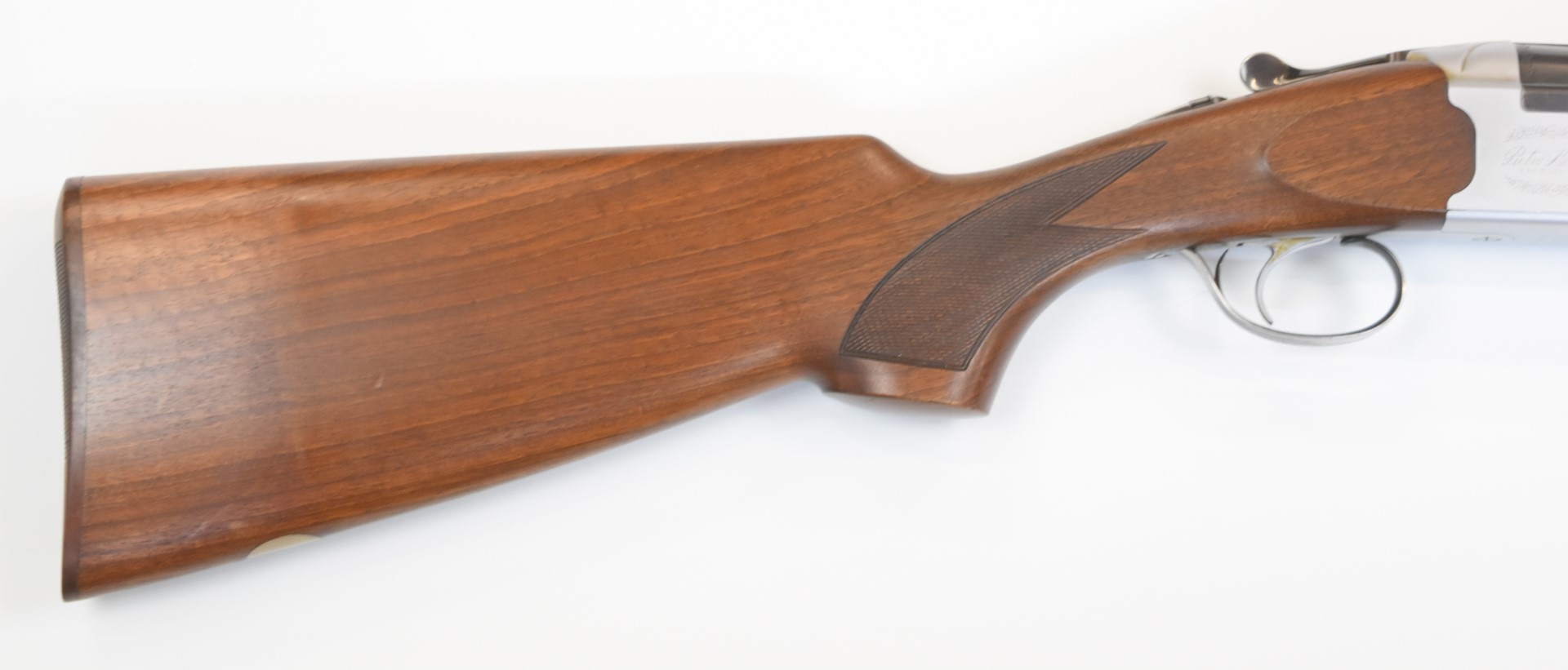 Beretta S685E 12 bore over and under ejector shotgun with engraved lock, underside, trigger guard, - Image 3 of 11