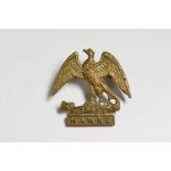 Royal Navy WW1 Royal Navy Division Hawke Battalion cap badge with J.R. Gaunt tablet to reverse