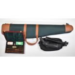 Parker-Hale shotgun or cleaning kit, Piccolo 15-45x60 60mm OG spotting scope and a BSA padded gun