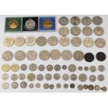 British coins to include 141g pre 1947 silver coinage, further 1947 coins, two cartwheel pennies and