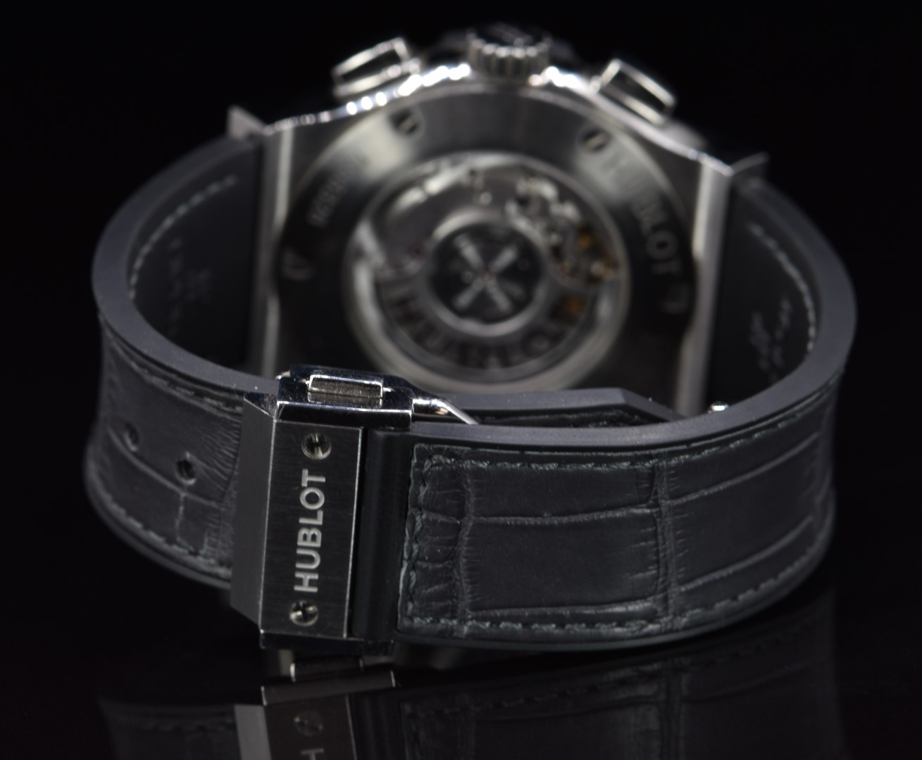 Hublot Classic Fusion Racing Grey Titanium gentleman's automatic chronograph wristwatch with grey - Image 5 of 7