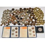 A collection of UK coinage, George III onwards including Festival of Britain crown, first decimals