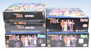 Six Mattel 'Generation Girl' Barbie dolls to include Barbie 28986, Blaine 50160 and Mari 29412,