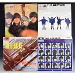 The Beatles - 9 albums comprising Please Please Me, A Hard Day's Night, For Sale, Help!, Rubber