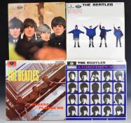 The Beatles - 9 albums comprising Please Please Me, A Hard Day's Night, For Sale, Help!, Rubber
