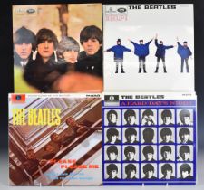 The Beatles - 9 albums comprising Please Please Me, A Hard Day's Night, For Sale, Help!, Rubber