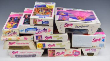 Eleven Hasbro Sindy dolls, mostly dating to the early 1990's to include Fairy Princess 18389,