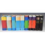 J.K. Rowling a collection of Harry Potter first edition books published Bloomsbury 2000-2007,
