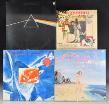 Approximately 100 albums including Pink Floyd, The Move, Kate Bush, Man, Dire Straits, The