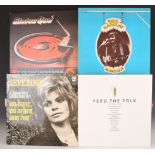 Approximately 100 albums and 12" singles including John Martyn, Lindisfarne, Gary Numan, Jim