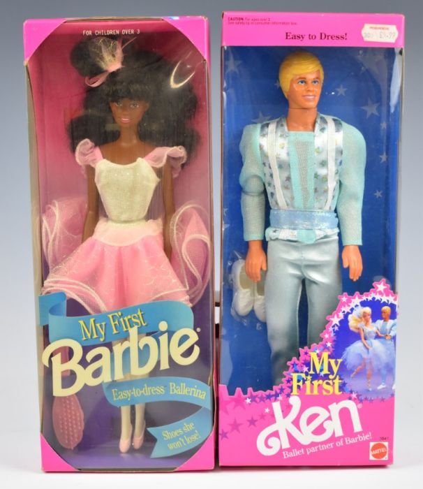 Seven Mattel Barbie dolls dating to the 1990's including Olympic Skater 18501, Beyond Pink 20017 and - Image 4 of 4
