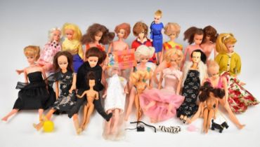 A collection of Bild Lilli style or Barbie 'Clone' dolls mostly dating to the 1960's & 70's, the