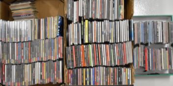 CDs - Approximately 200 CDs including Oasis singles, plus magazine CDs, mostly sealed