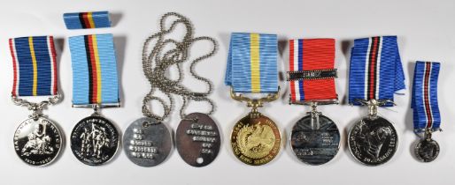 Five unofficial / commemorative medals comprising Hong Kong Service Medal, International Submarine