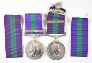 Royal Air Force General Service Medal with clasp for Cyprus named to 4190498 D R Walker, RAF