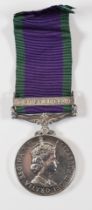 British Army Elizabeth II General Service Medal with clasp for North Ireland named to 24348129