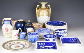 Collection of Spode and other tea, dinner and decorative ware, including Spode Tower and Italian