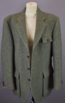 Bladen for Stewart Christie & Co London gentleman's Essex wool shooting or sporting jacket, size