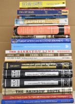 Approximately 23 railway and railroad interest books, mainly relating to American railroads