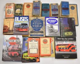 Approximately 30 bus and tram interest books to include Ian Allan, London Transport and ABC